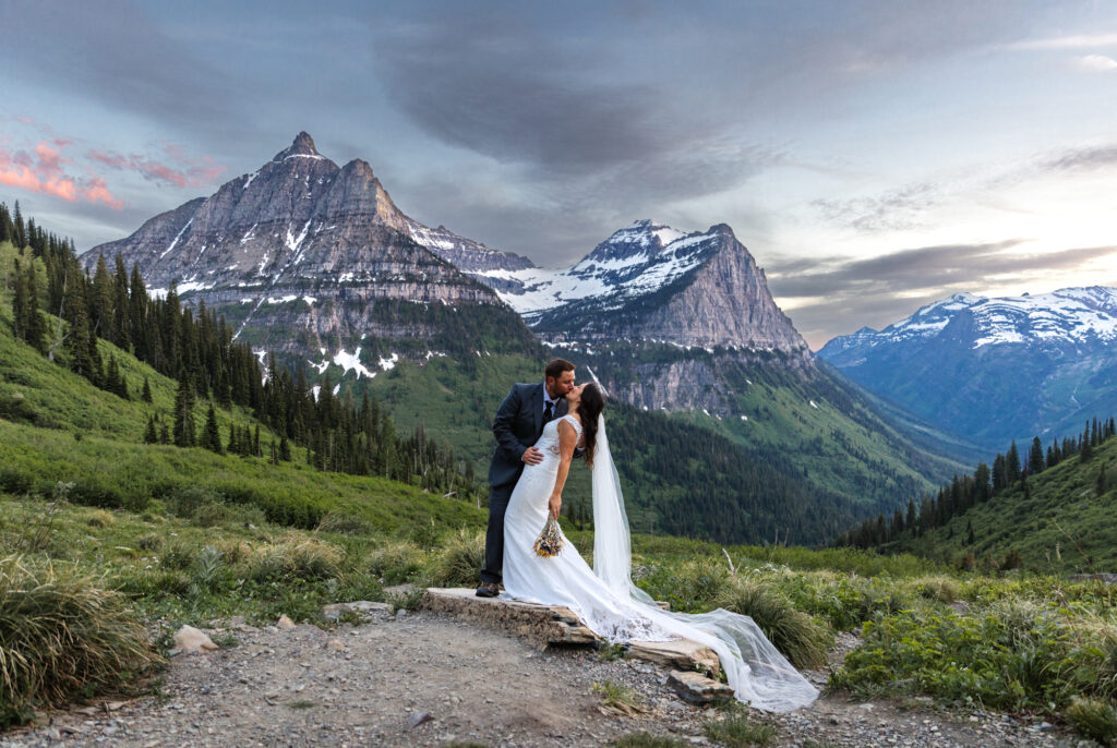 glacier national park elopement