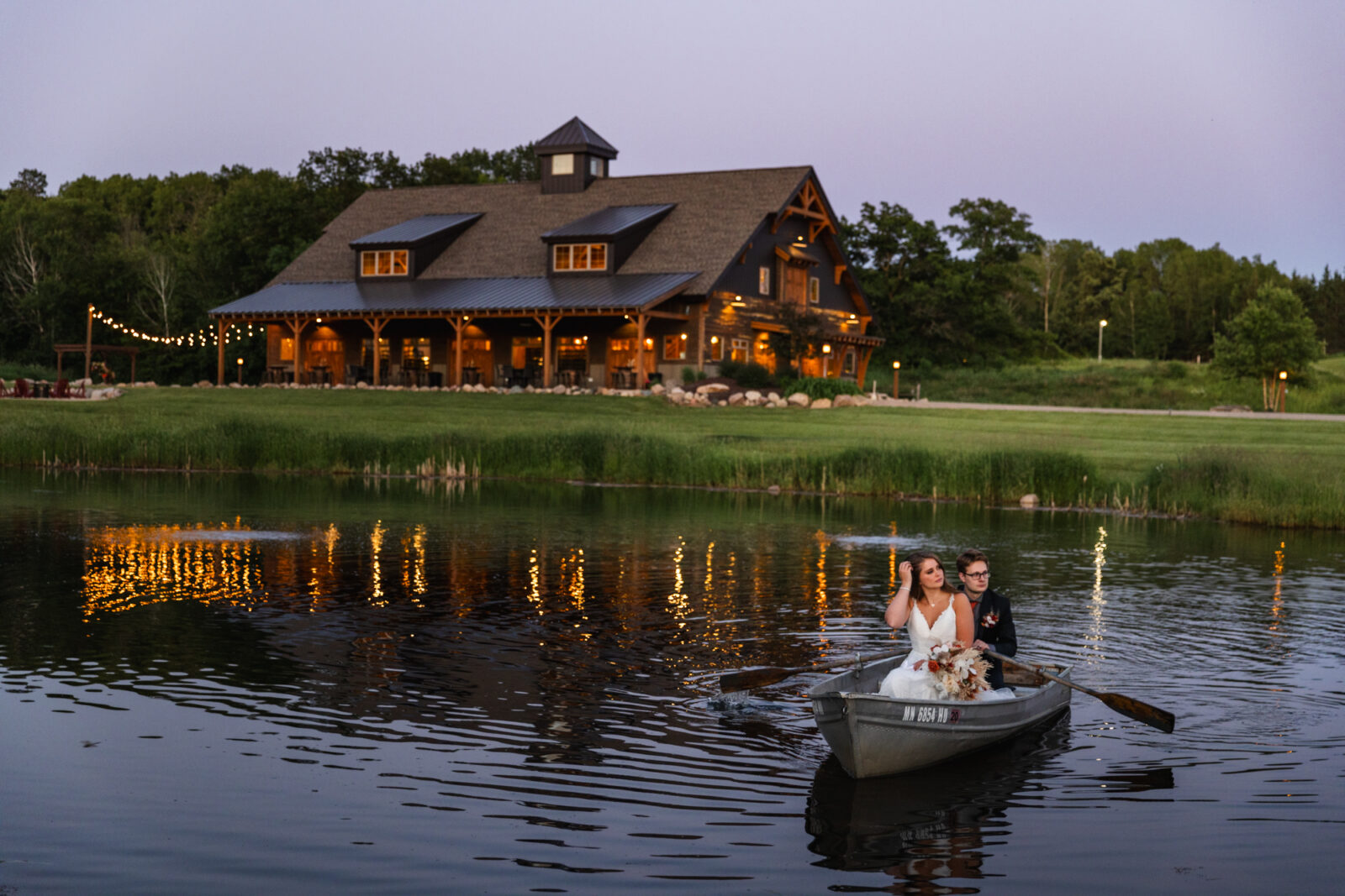 The barn at stoney hills wedding venue taken by Minnesota wedding photographer Marcus Hanenburg Photography