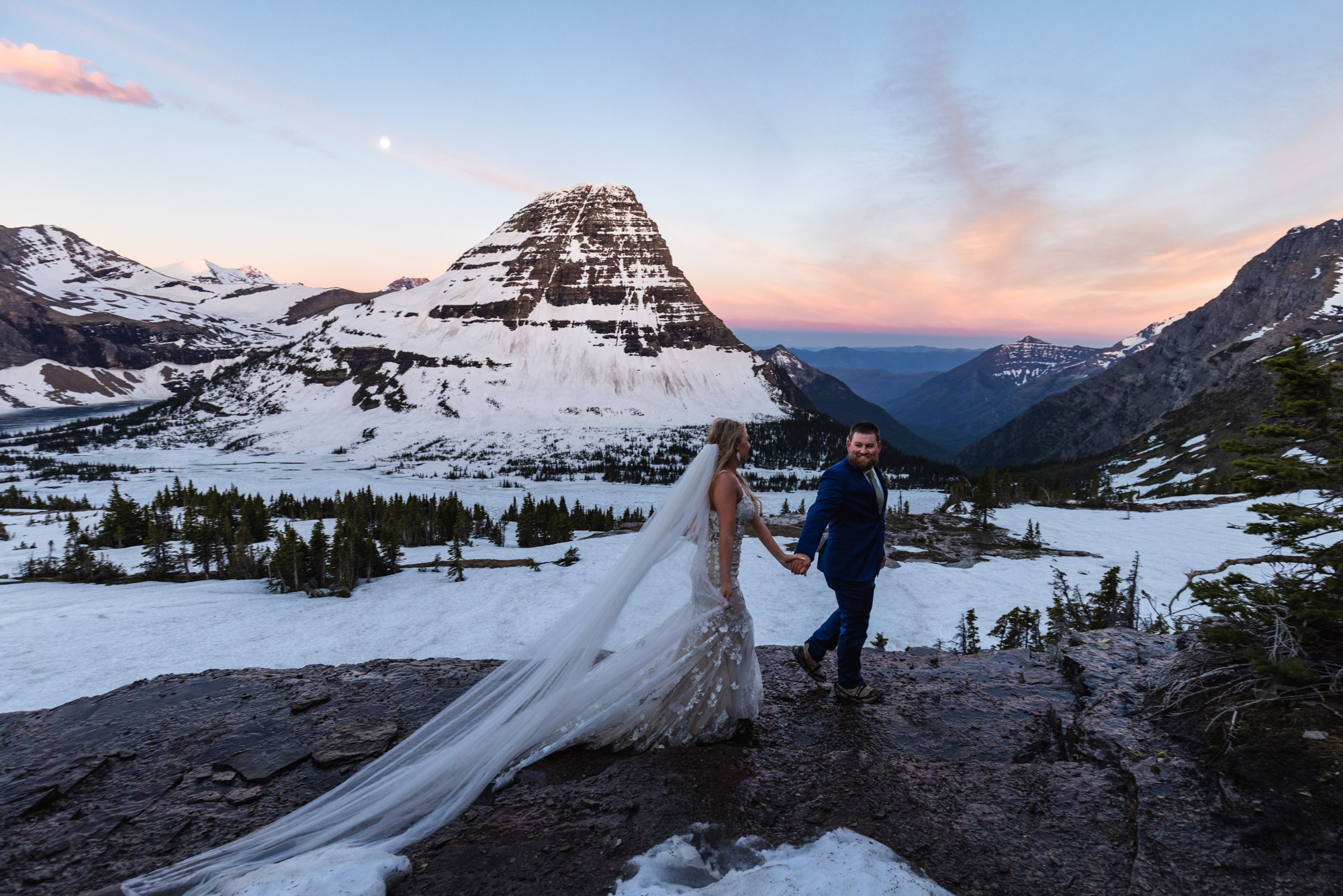 How to elope in Glacier National Park