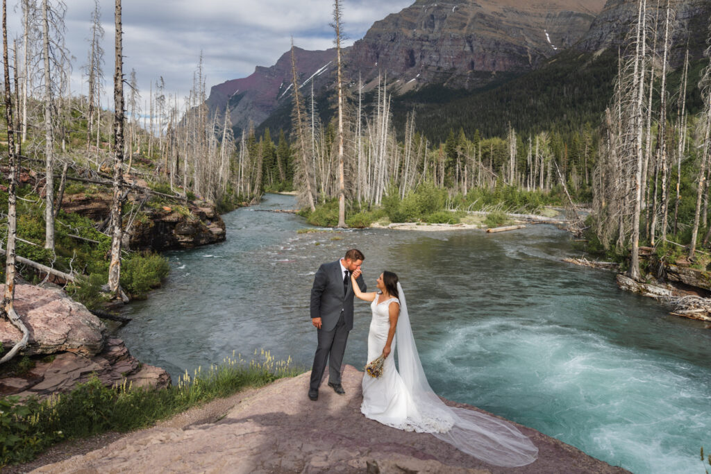 Glacier National Park elopement photographer