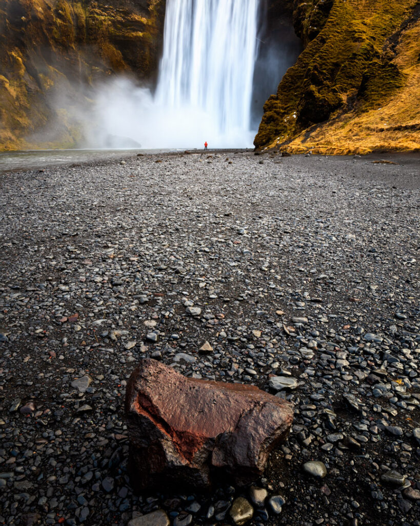 iceland elopement at skogafoss