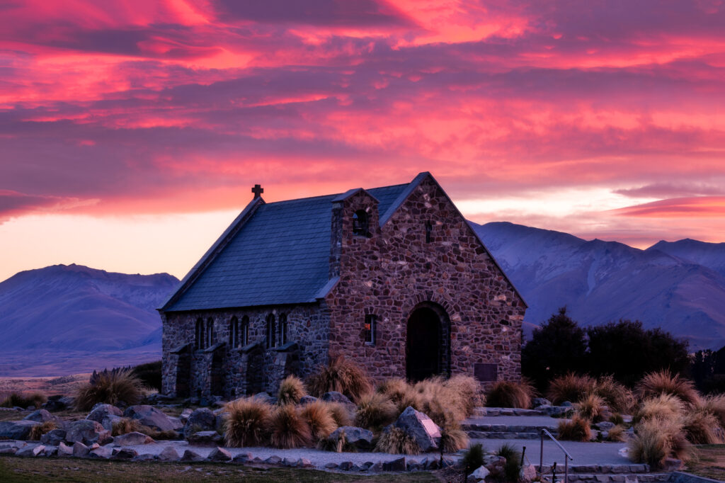 Lake Tekapo elopement