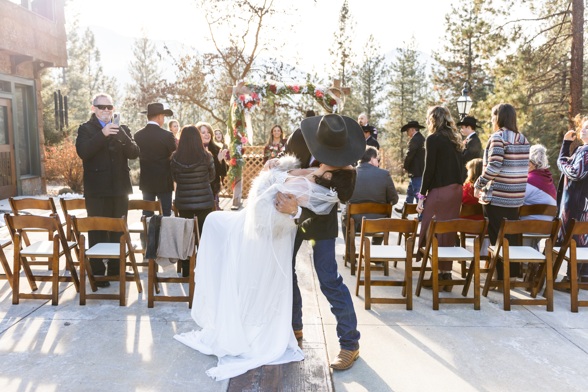 eloping with family and friends