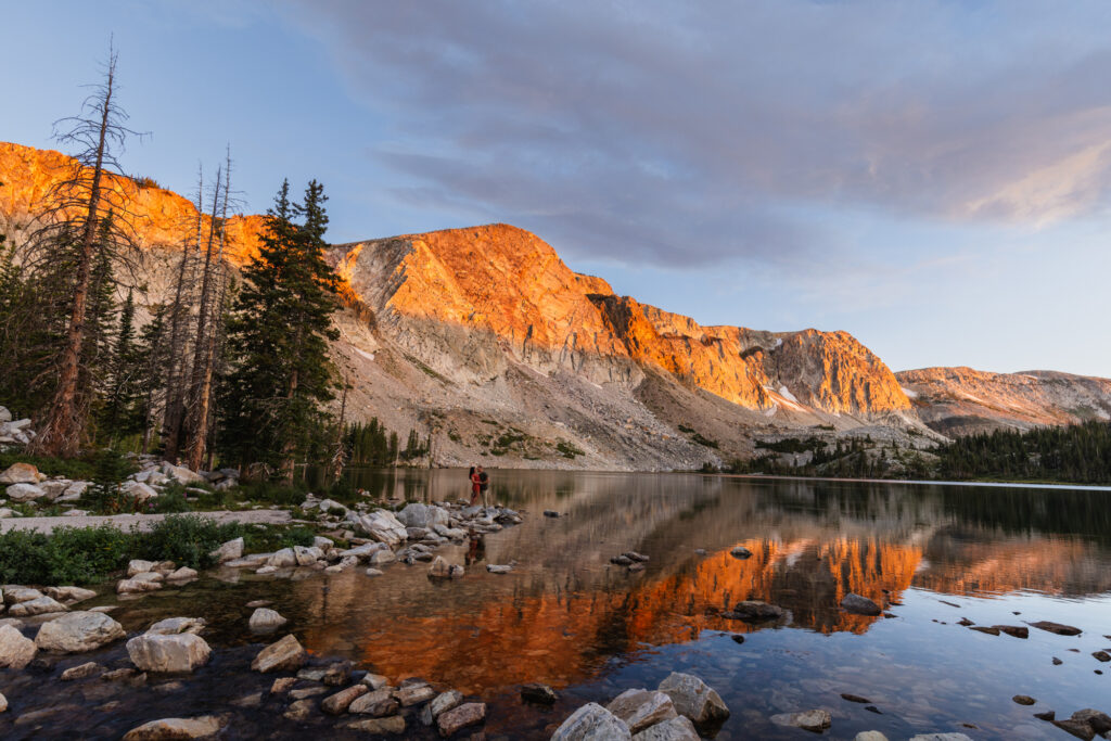 Mountain elopement