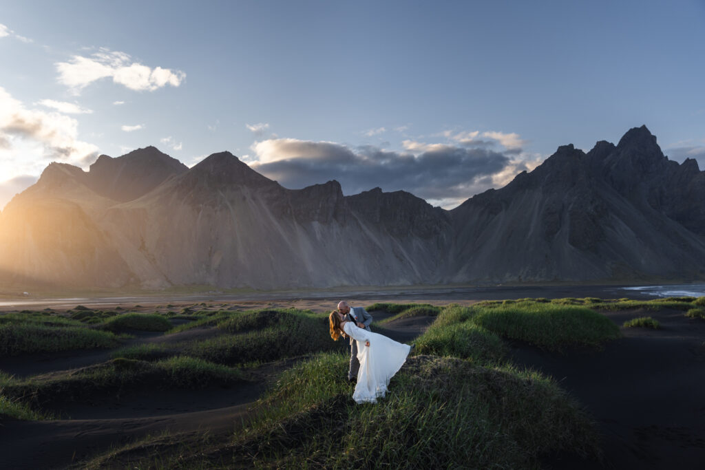 iceland mountain elopement