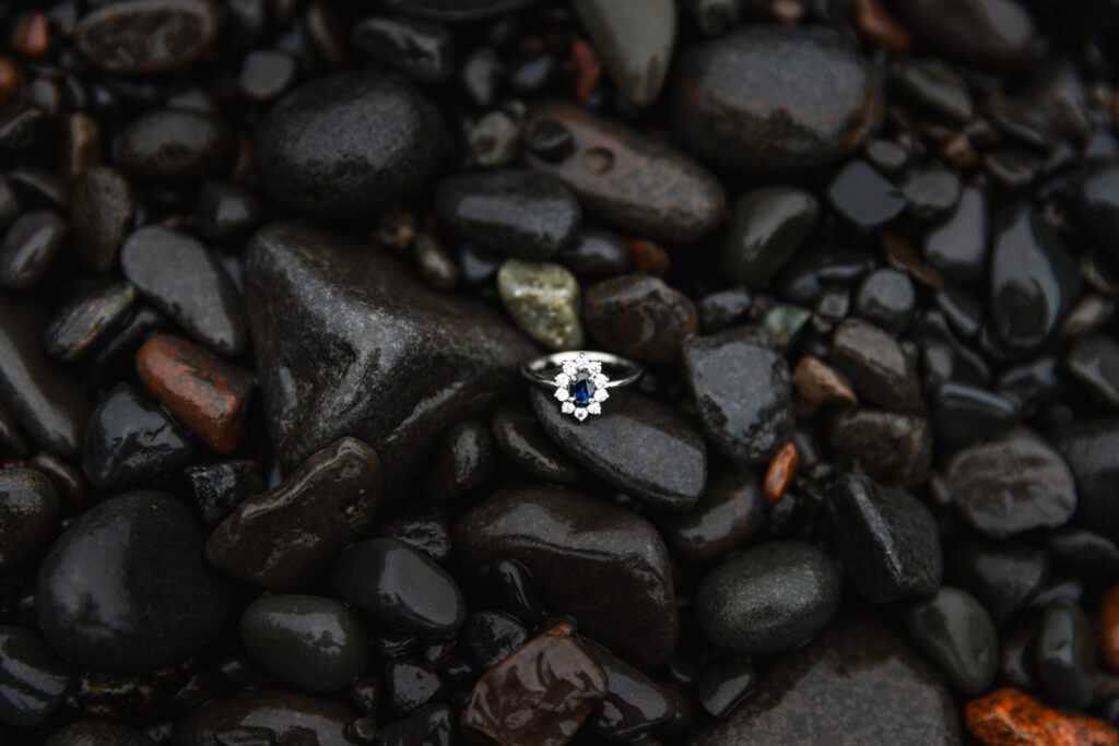 Minnesota elopement rocky beach