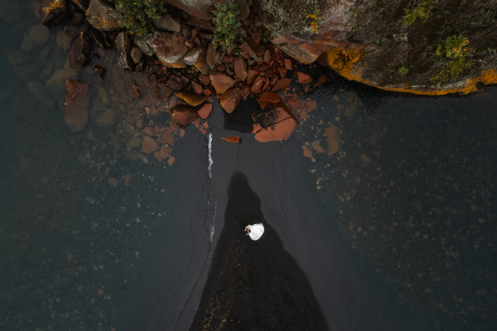 black beach near palisade head